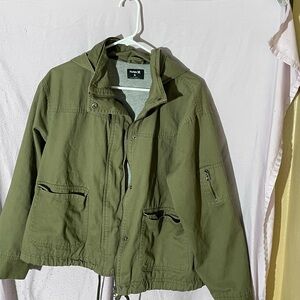 Hurley Olive Utility Jacket for Women